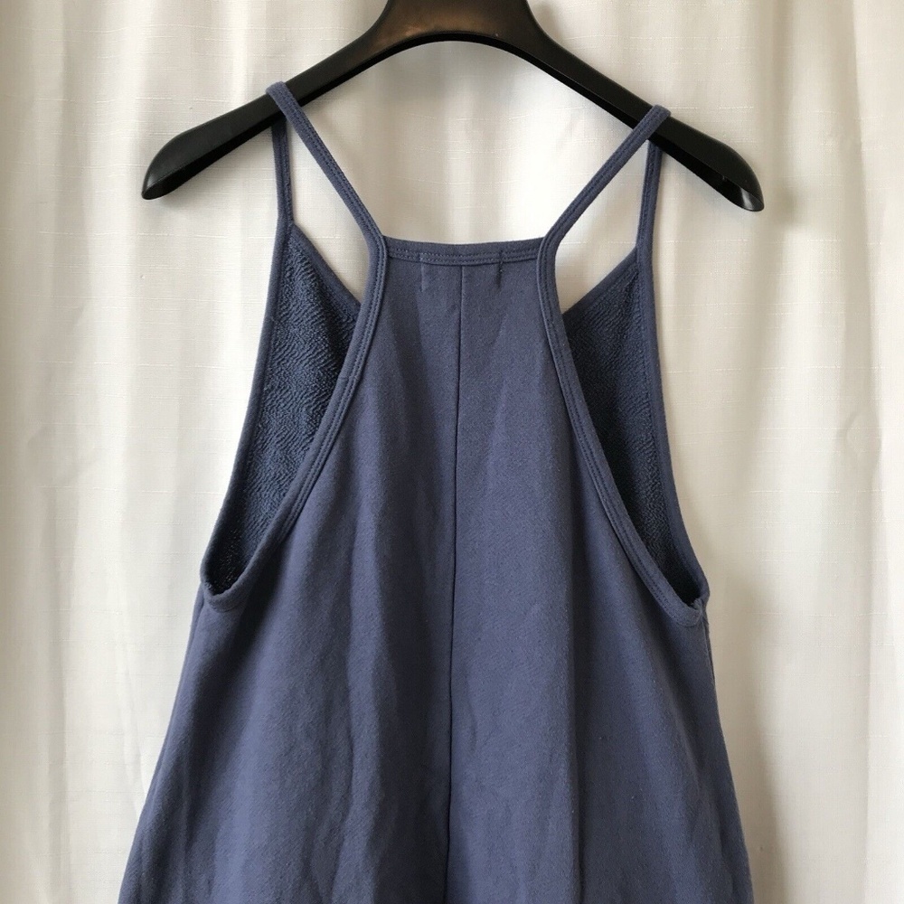BUCKETLIST Tank Style Jumpsuit Blue Size Medium - Picture 10 of 15